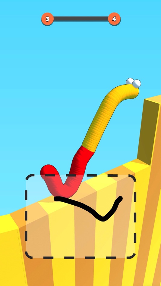 #2. Draw Snake 3D! (iOS) 由: Svyatoslav Fedoriv