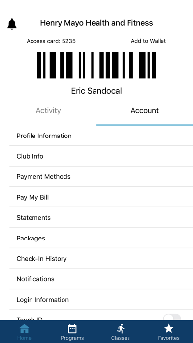 Henry Mayo Health and Fitness Screenshot