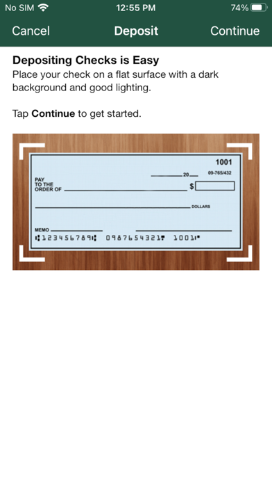 M&M Bank Mobile Screenshot