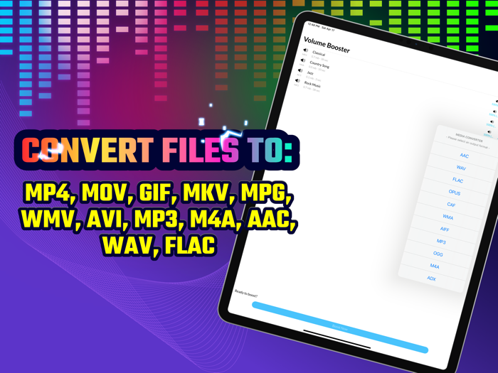Volume Booster  Bass Booster
