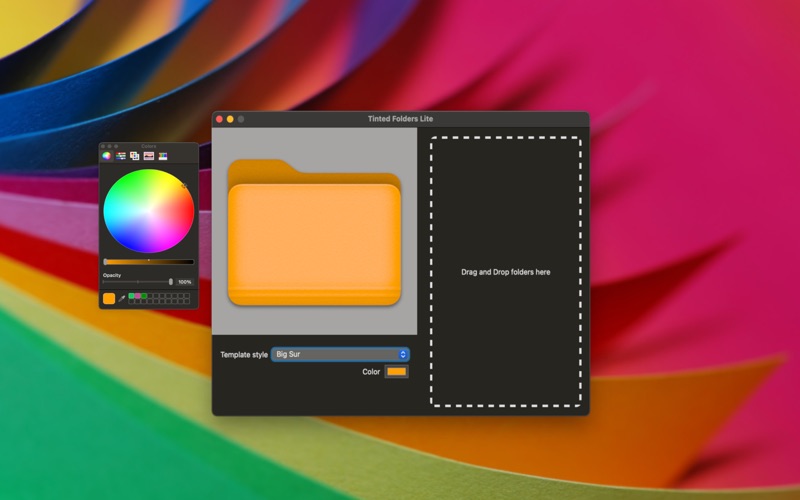 Screenshot #2 pour Tinted Folders Lite