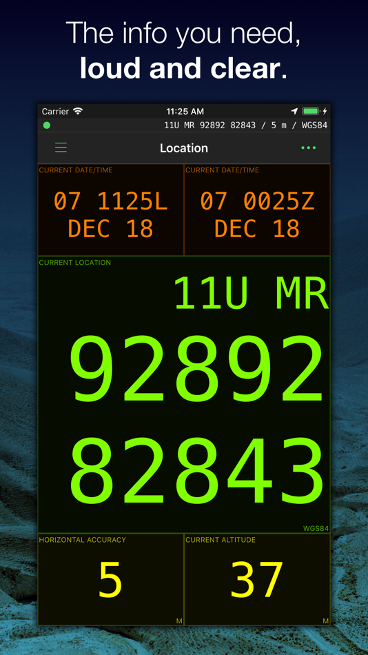 #2. MilGPS (iOS) 由: Cascode Labs Pty Ltd