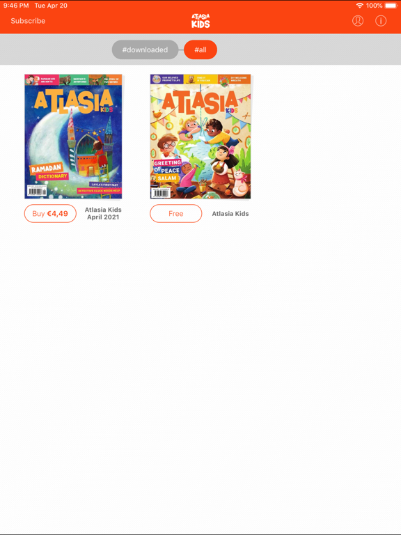 Screenshot #5 pour Atlasia Kids Mag