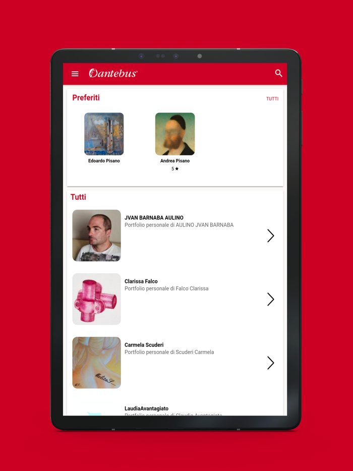 Concorsi e Artisti Dantebus