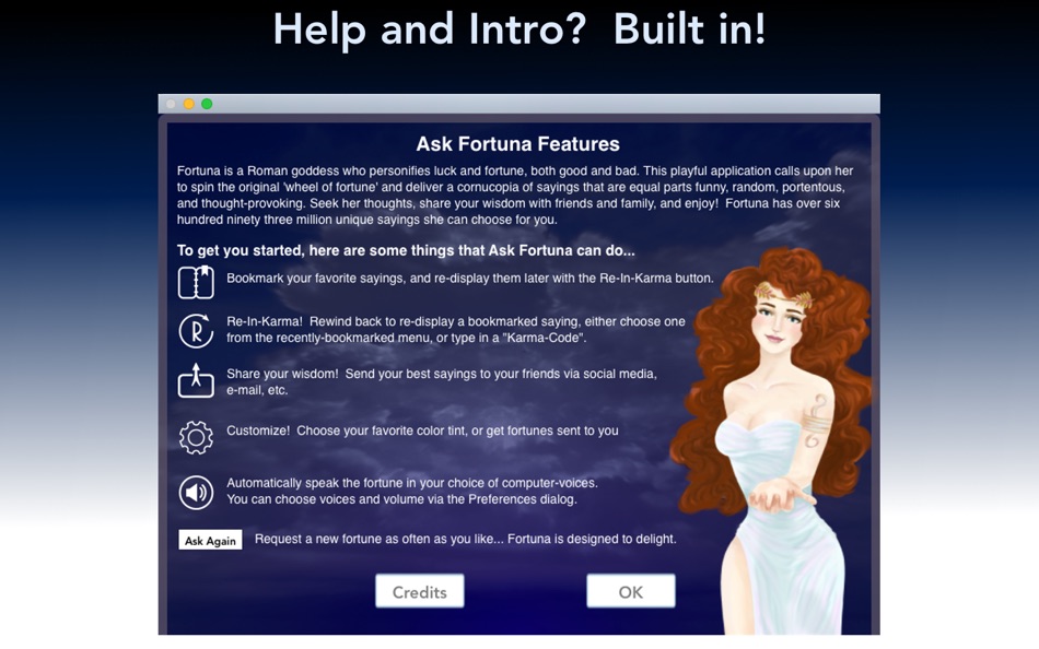 #6. Ask Fortuna (macOS) بواسطة: Eduard Schwan