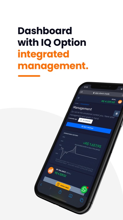 Obwin Trade - IQ Option Robot screenshot-4