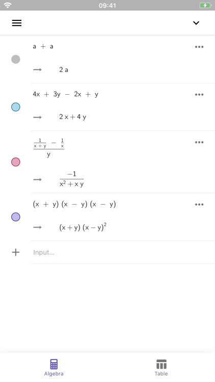 GeoGebra CAS Calculator