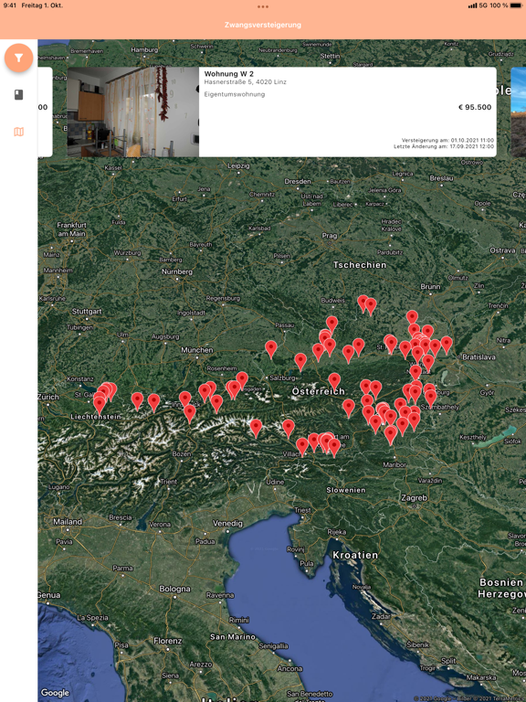 Screenshot #5 pour Zwangsversteigerung