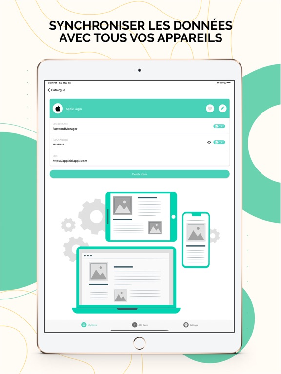 Screenshot #6 pour Mot de passe - Wallet Safe