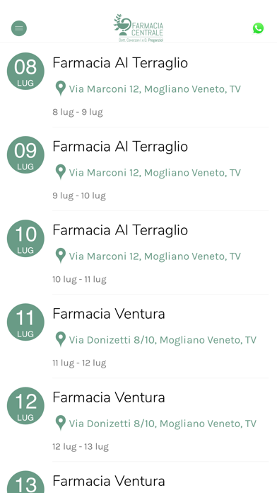 Farmacia Centrale Preganziol Screenshot