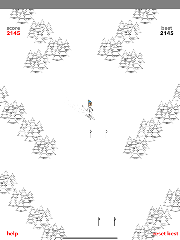 Screenshot #4 pour Ski Snow Race