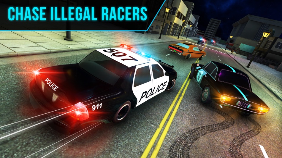 #1. Police Car Robbers Chase (iOS) Av: Munaim Shah