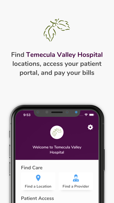 Temecula Valley Hospital Screenshot