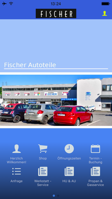 Fischer Autoteile Screenshot