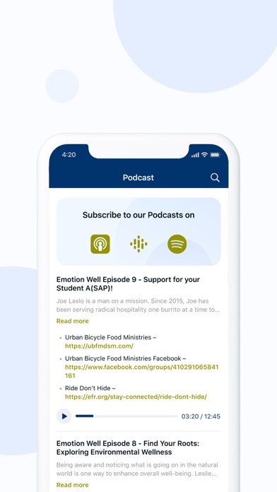 Employee & Family Resources Screenshot