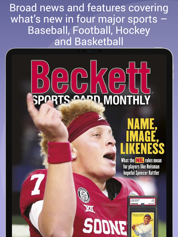 Beckett Sports Card Monthlyのおすすめ画像1