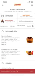 Burgers Hamburgueria screenshot #2 for iPhone