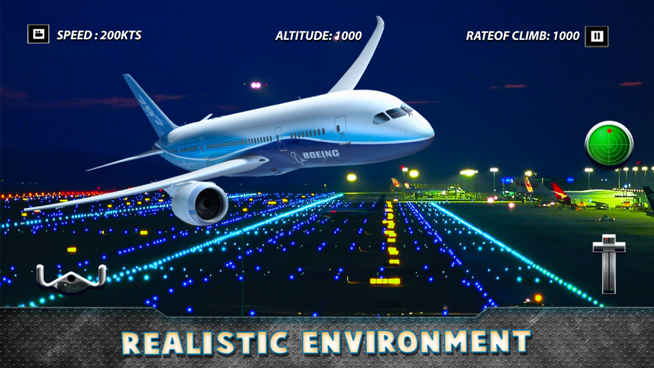 #5. Real Airplane Simulator (iOS) Podle: Manoj Kumar