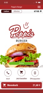 Peppe‘s Burger screenshot #1 for iPhone