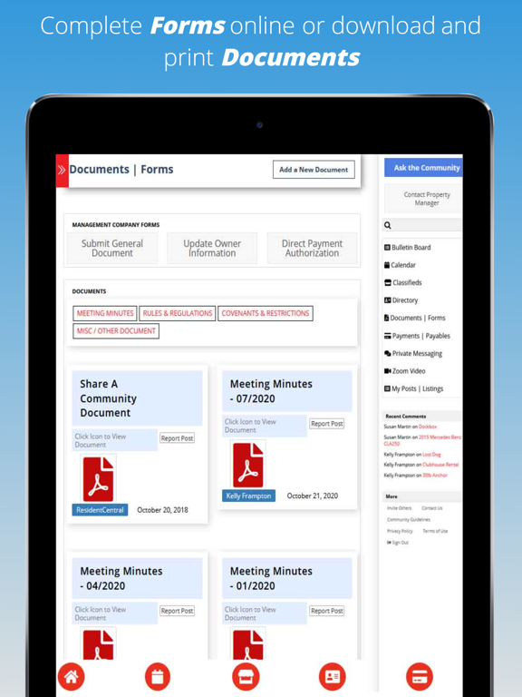 Screenshot #6 pour ResidentCentral