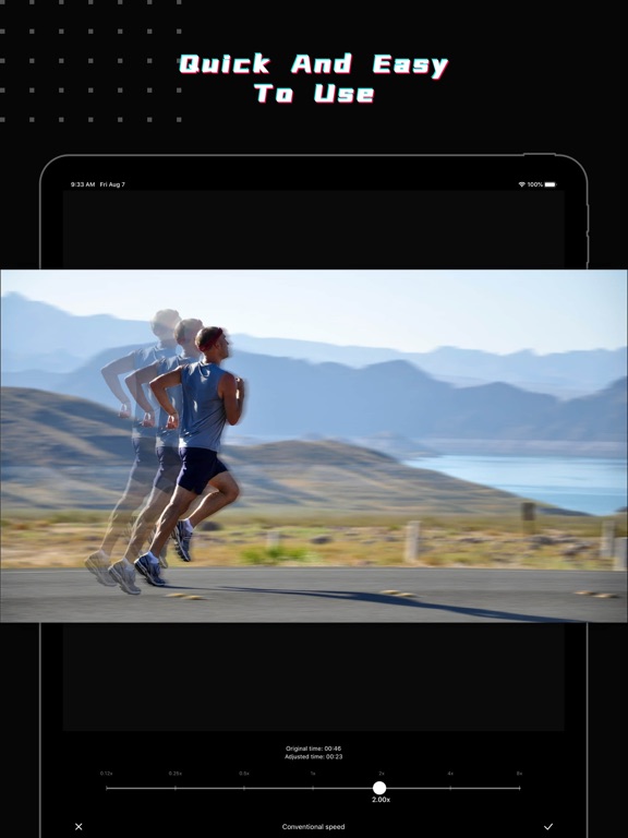 Slow Motion Video Editor . iPad screenshot 4 - Photo & Video app