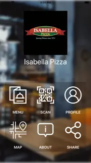 isabella pizza restaurant iphone screenshot 1