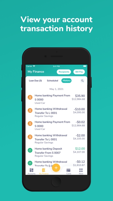 MC Mobile Banking Screenshot