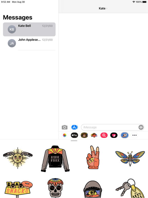 Screenshot #4 pour Motorcycle Mama Stickers
