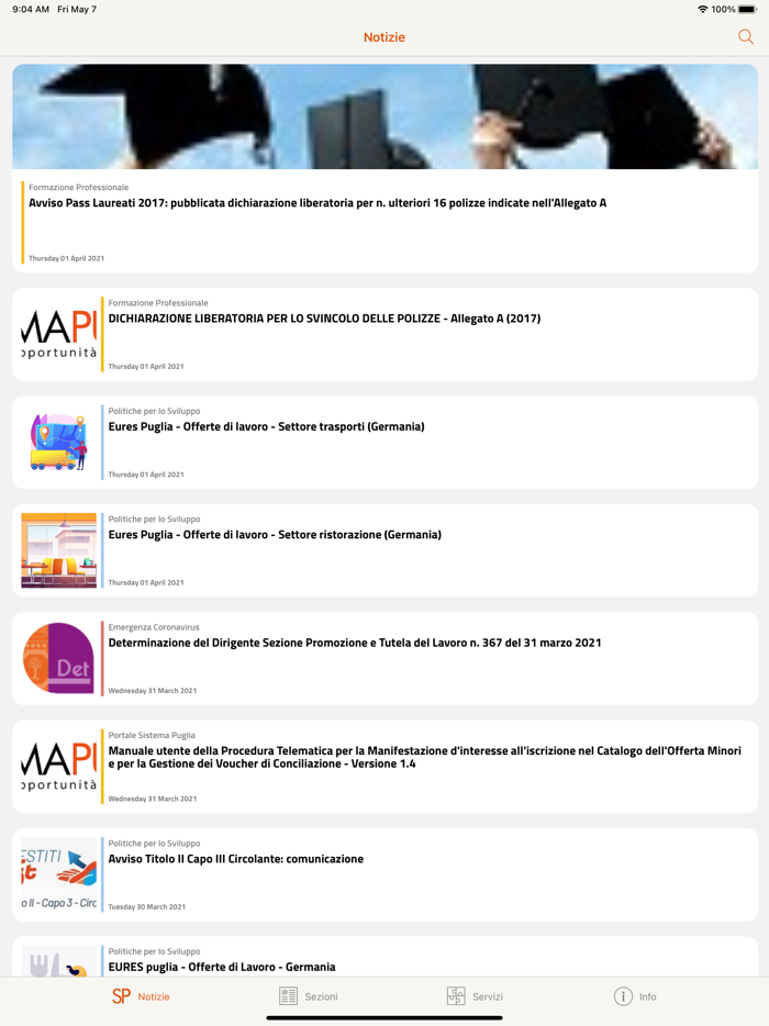 Sistema Puglia Official App