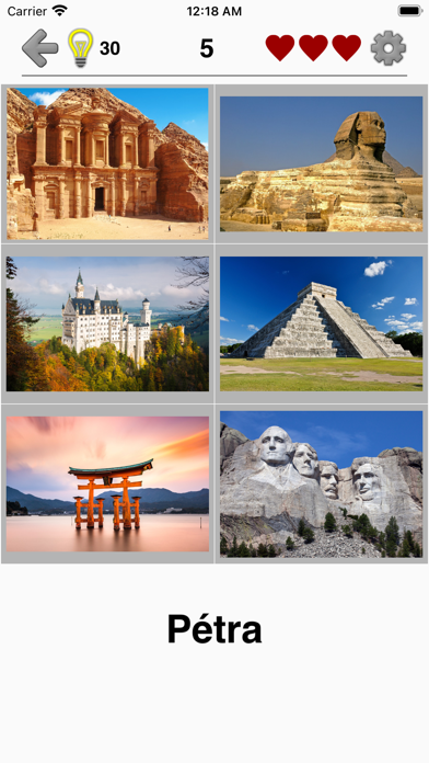Screenshot #2 pour Monuments célèbres du monde