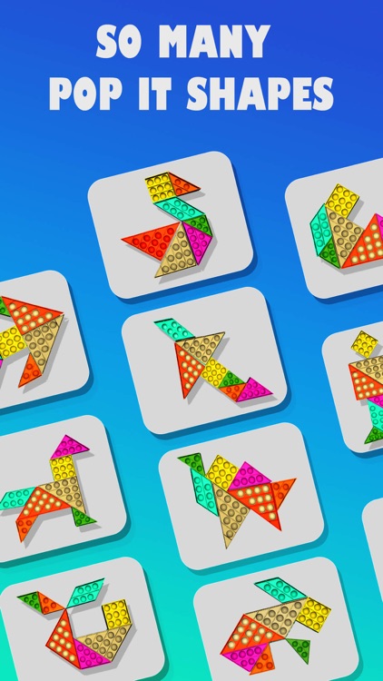 Pop it! Pop it Fidget toy Game