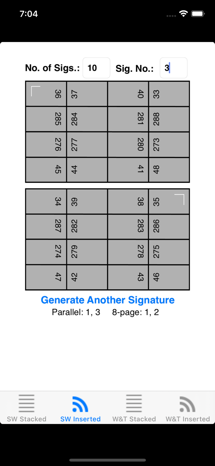 16-up Page Impositions