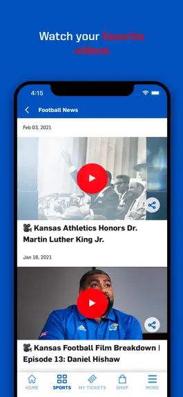 Game screenshot Kansas Jayhawks mod apk