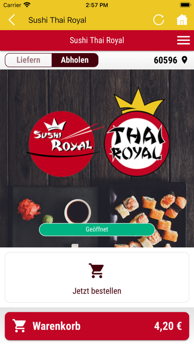 Sushi Thai Royal Screenshot