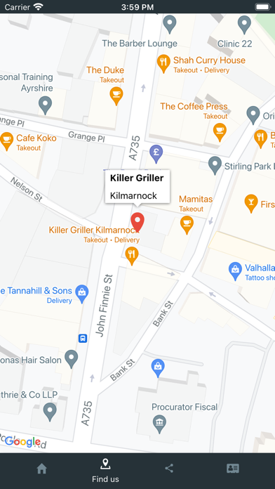 Killer Griller Kilmarnock Screenshot