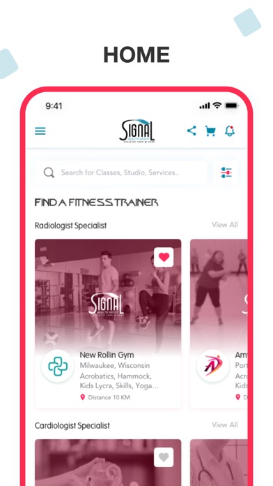Signal Health Group Instructor Screenshot