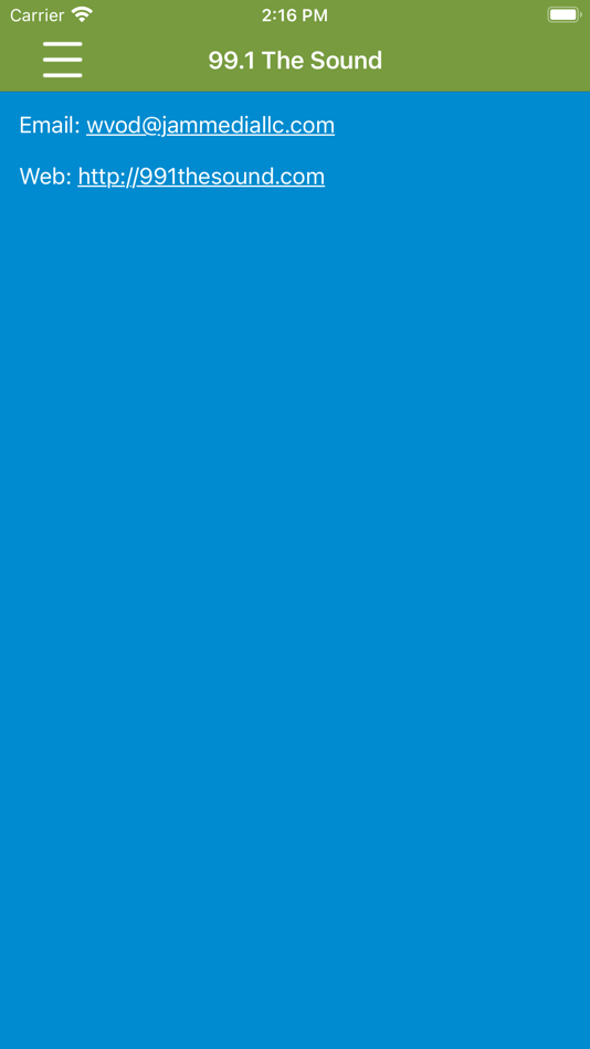 #3. 99.1FM The Sound (iOS) 由: Trevor Dickerson