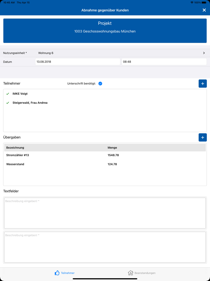 IMKE Mobil - Baudokumentation