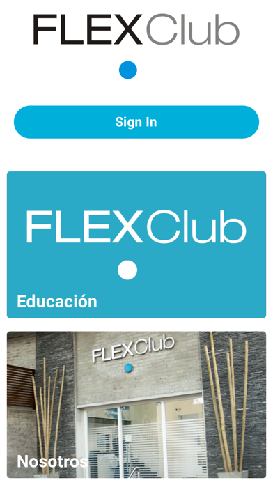 Flexclub Screenshot