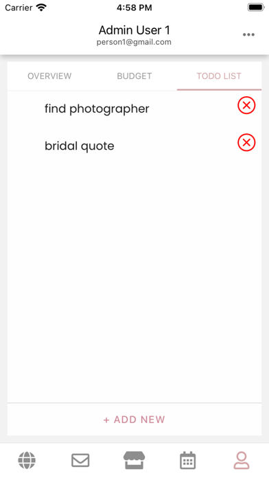Bridal Network Screenshot