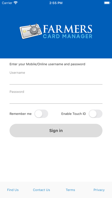 Farmers Card Manager Screenshot