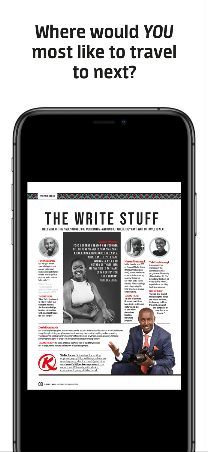 MSAFIRI Kenya Airways Magazine