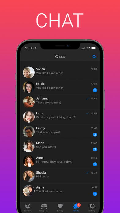 Tillybom - Dating & Hangouts Screenshot