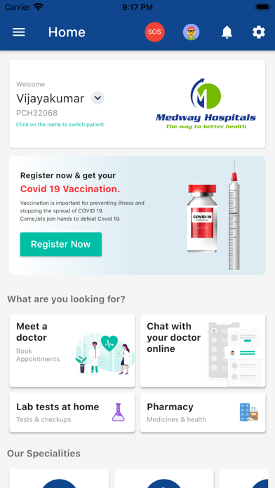 Medway Hospitals Screenshot