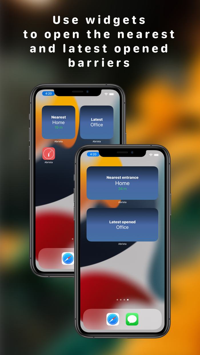 Abrista barriers opener