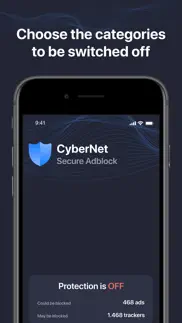 cybernet secure adblock iphone screenshot 1