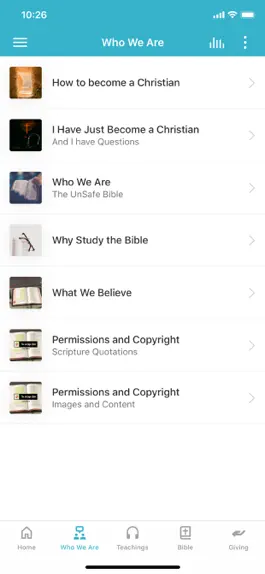 Game screenshot The UnSafe Bible apk