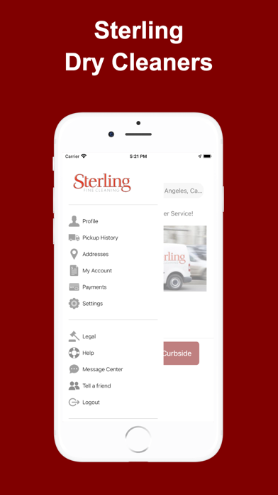Sterling Dry Cleaners Screenshot