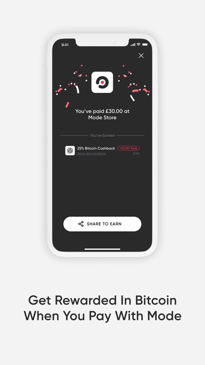 Mode: Pay, earn & grow Bitcoin screenshot-3