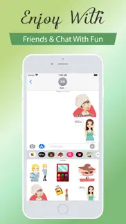 How to cancel & delete girl fashion stickers 3